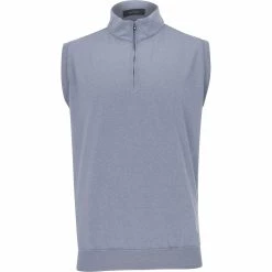 Turtleson Siro 1/4 Zip Outerwear Vest Golf Apparel