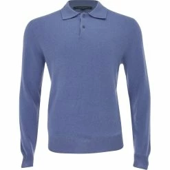 Turtleson Wade 2-Button Cashmere Sweater Pullover Golf Apparel