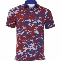 Under Armour ISO-CHILL Ambush Camo Shirt Polo Short Sleeve Golf Apparel