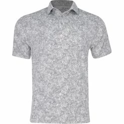Under Armour Playoff 3.0 Floral Speckle Print Shirt Polo Short Sleeve Golf Apparel