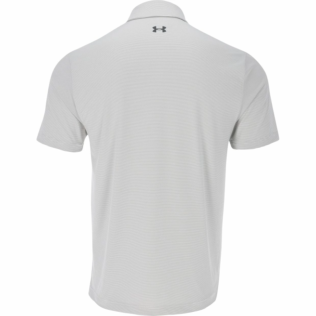 Under Armour T2 Green Trail Stripe Shirt Polo Short Sleeve Golf Apparel 4 Under Armour T2 Green Trail Stripe Shirt Polo Short Sleeve Golf Apparel - Image 2
