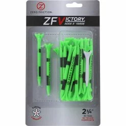 Zero Friction Victory 5-Prong 2 3/4 Golf Tees